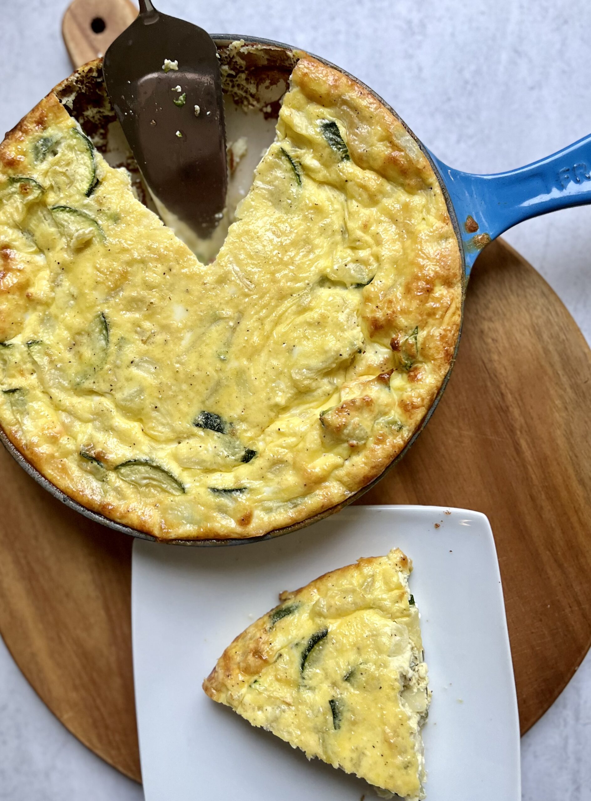 Easy Zucchini Frittata Recipe