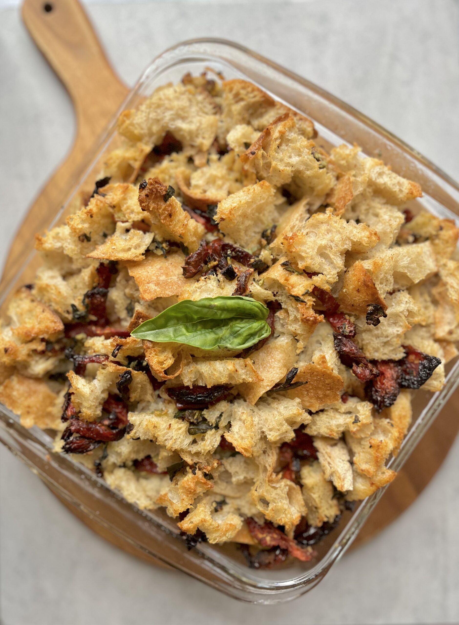 Italian Sun-Dried Tomato Stuffing for Thanksgiving